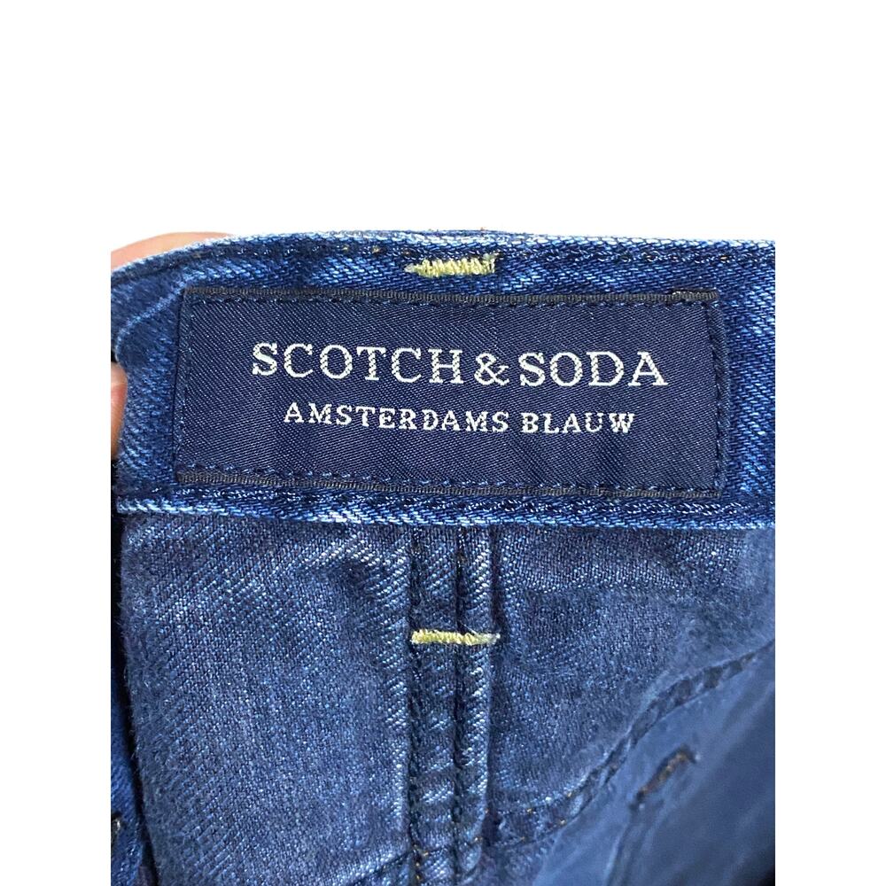 Scotch & Soda Amsterdam Blauw Jeans Catch 22 Blue Denim The Big Bang Men 31 x 32 - Picture 10 of 13
